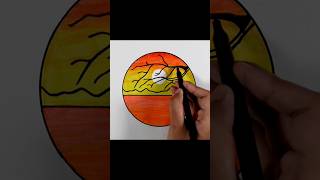 circle ⭕ drawing 💖#trending #drawing #shorts #ytshorts #youtubeshorts