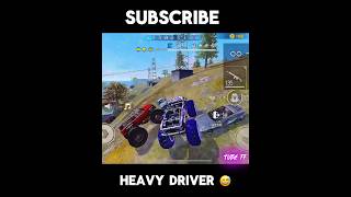 FF Monster Truck Heavy Driver ||😱😱 || FreeFire || End Zone Fight 😱|| #tubeff# #phonk #heavydriver