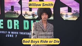 Willow Smith Attends Bad Boys Ride or Die Hollywood Premiere