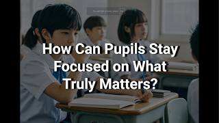 How Can Pupils Stay Focused on What Truly Matters?