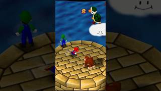 And as Wario jumps off the Stage to save a coin, Luigi can do nothing but stand there! #marioparty