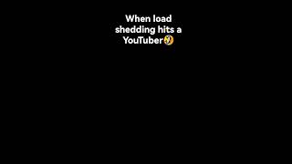 When Load Shedding Hits a YouTuber in South Africa