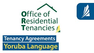 Tenancy Agreements (Yoruba)