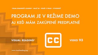 Video 93 - Program funguje v režime DEMO aj keď mám zaplatené predplatné