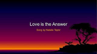 Natalie Taylor - Love Is The Answer