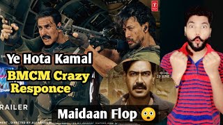 BMCM Vs Maidaan Advance Booking | Public Creazy Responce BMCM😲 | Akshay kumar | Ajay devgan