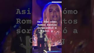 Carol g y Romeo santos encienden a todo Medellín #viralvideo #carolg #romeosantos #viralvideo