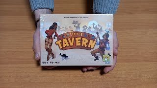 Unboxing di Little Tavern - gioco da tavolo