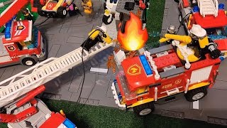 LEGO Film - Feuerwehreinsatz in der Lego City - Kindervideos / Kinderfilme