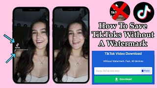 How To Save TikToks To Your Camera Roll Without A WaterMark (super easy)