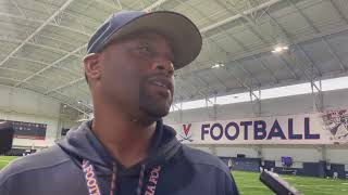 Everything Virginia OC Des Kitchings said ahead of Maryland