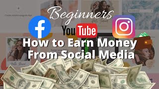 How to Earn Money From Social Media | Instagram Post | Instagram story | YouTube Thumbnail Facebook