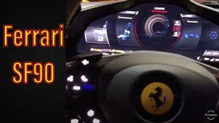 New Ferrari SF90 Stradale Interior Look | Mini Hype Car