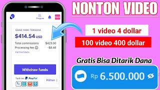 HANYA DARI NONTON VIDEO REELS DIBAYAR $400 TERBUKTI GRATIS !! CARA DAPAT UANG DARI INTERNET 2024