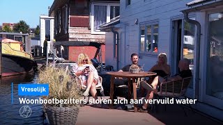 🛥️ Woonbootbezitters storen zich aan vervuild water | Hart van Nederland