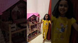 Cleaning GIGANTIC Doll house! #viral #trending #fun #shorts #dollhouse