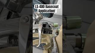 LS-400 Basecoat Application with Glasurit 100 Line!!