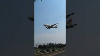 PELITA AIR terbang rendah untuk landing di bandara Soekarno Hatta‼️