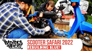 Scooter Safari - Episode 04 - Rebuilding Blue! | Honda Nifty 50 | New Zealand