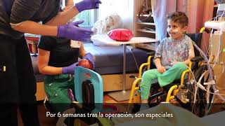 Actividades y movimientos tras una cardiocirugía pediátrica