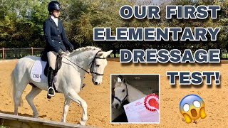 My First Elementary Dressage Test // Dan Is Back! // Vlog #38