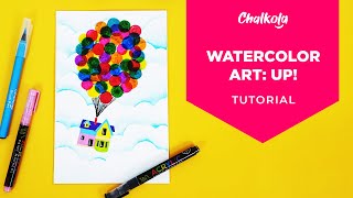 Watercolor Art: UP! [Tutorial]