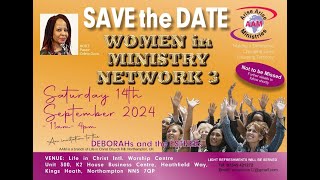 14/09/2024 - AAM Women In Ministry 3 - Part 1 - Pastor Priya Sohanta