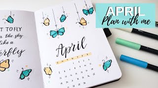 Plan With Me | April 2020 Bullet Journal Setup