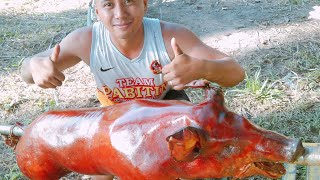 low budget kawayan DRONE | pork lechon sa probinsya.. #porklechon #lechon #provincelife