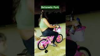 Bellanwila Park Cycling 😜🚴 | Bicycle Riding | Girls Cycling Funny #shorts