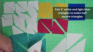 How to make the Cups & Saucers Quilt Block