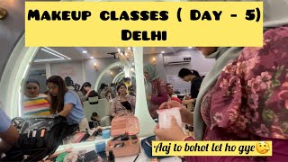 Makeup classes ( day - 5) | delhi makeup classes |