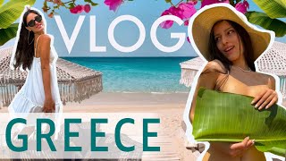 VLOG: ATHENS 🇬🇷  BEACH, SHOPPING PINKO 🛍️