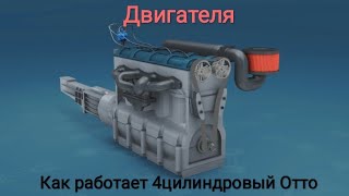 Двигателя Как работает 4цилиндровый Отто