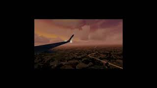 ||Ryanair|| ||Dusk Takeoff|| ||Amsterdam|| ||Whatsapp Aviation Status|| #shorts #rfsuniverse #fsx