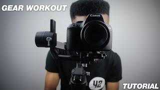 How to workout with Camera Gear in 30 seconds