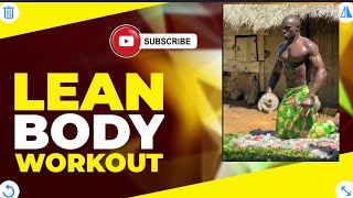 African Giant Workout: Get Strong and Fit Like an African Warrior # shorts # workout # brahbrah