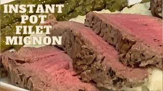 INSTANT POT FILET MIGNON | UNBELIEVABLY TENDER STEAK