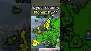 is your country monarchy or republic? İdea:@EnfeMapping