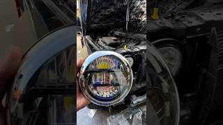 Thar 2023 Headlights Replacement #calmdown #tharmodified #tharlover  #sahibacar #newshortvideo