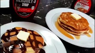 🥞🧈EGGLESS PANCAKES🧈🥞 | Fluffy, Buttery, Delicious