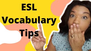 Teaching Vocabulary Activities for ESL Teenagers | More Tips and Strategies