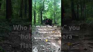 Flatten a hill with just an iPhone #shorts #offroad #jeep #jeep4x4 #trending #automobile