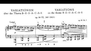 Микалоюс Чюрлёнис (1875–1911) - Тема `BEEs ACAEs` And Variations, op. 18, VL265 - Августинас Мацейна