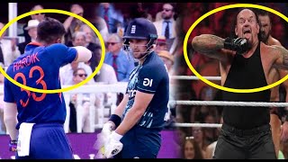 Hardik Pandya giving Undertaker style send off to Liam Livingstone | India vs England 2nd ODI