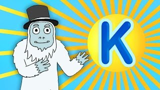 The Letter K Song | The Alphabetti Yeti | Learn Your ABC's