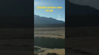 Outside window view of Leh #leh