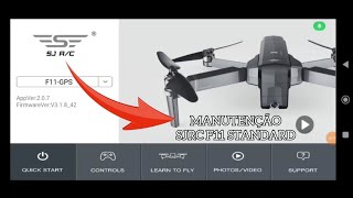 Manutenção Drone Sjrc F11 Standard troca dos Braços e Servo do Gimbal