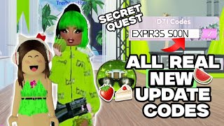 *NEW REAL CODES* IN DRESS TO IMPRESS NEW UPDATE!