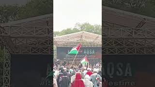 Ari untung sampaikan pesan ke palestina.#shorts